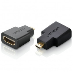 Видеопереходник-адаптер | Micro-HDMI на HDMI 4K | UGREEN 20106